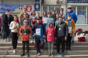 Спортсмени команди Києва різних вікових груп.